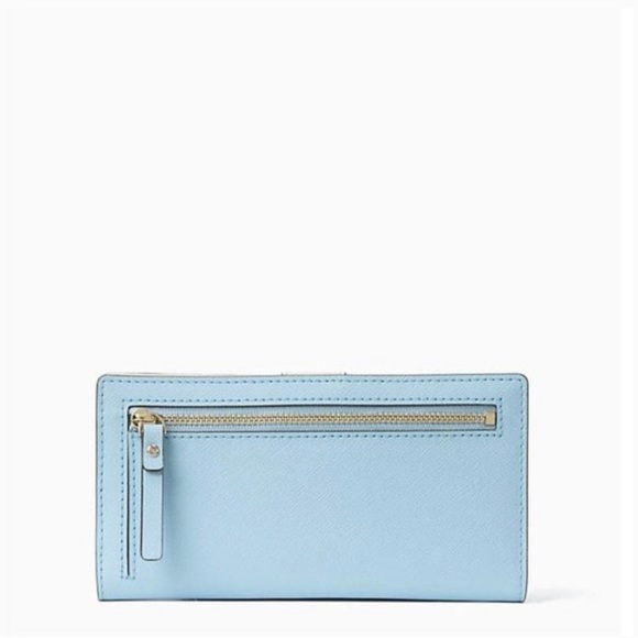 Kate Spade Sky Blue Mikas Pond Stacy Wallet - Picture 2 of 13